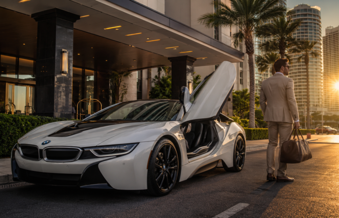 BMW i8 Car Rental