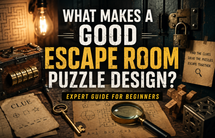 what makes a good escape room puzzle design​